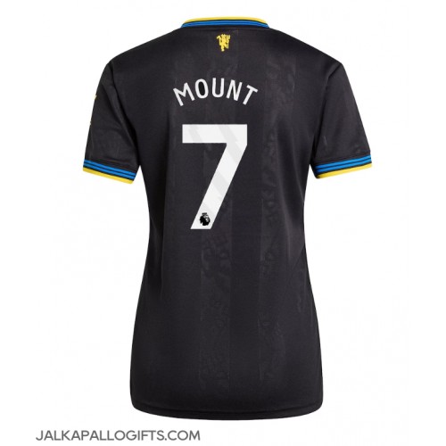 Manchester United Mason Mount #7 Kolmaspaita Naiset 2025-26 Lyhythihainen Manchester United Mason Mount #7 Kolmaspaita Naiset 2025-26 Lyhythihainen